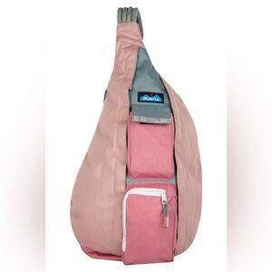 KAVU Mini Remix Rope Bag Rosebud, NWT